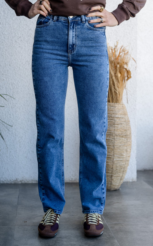 Jeans Straight Azul – Calce Recto Clásico