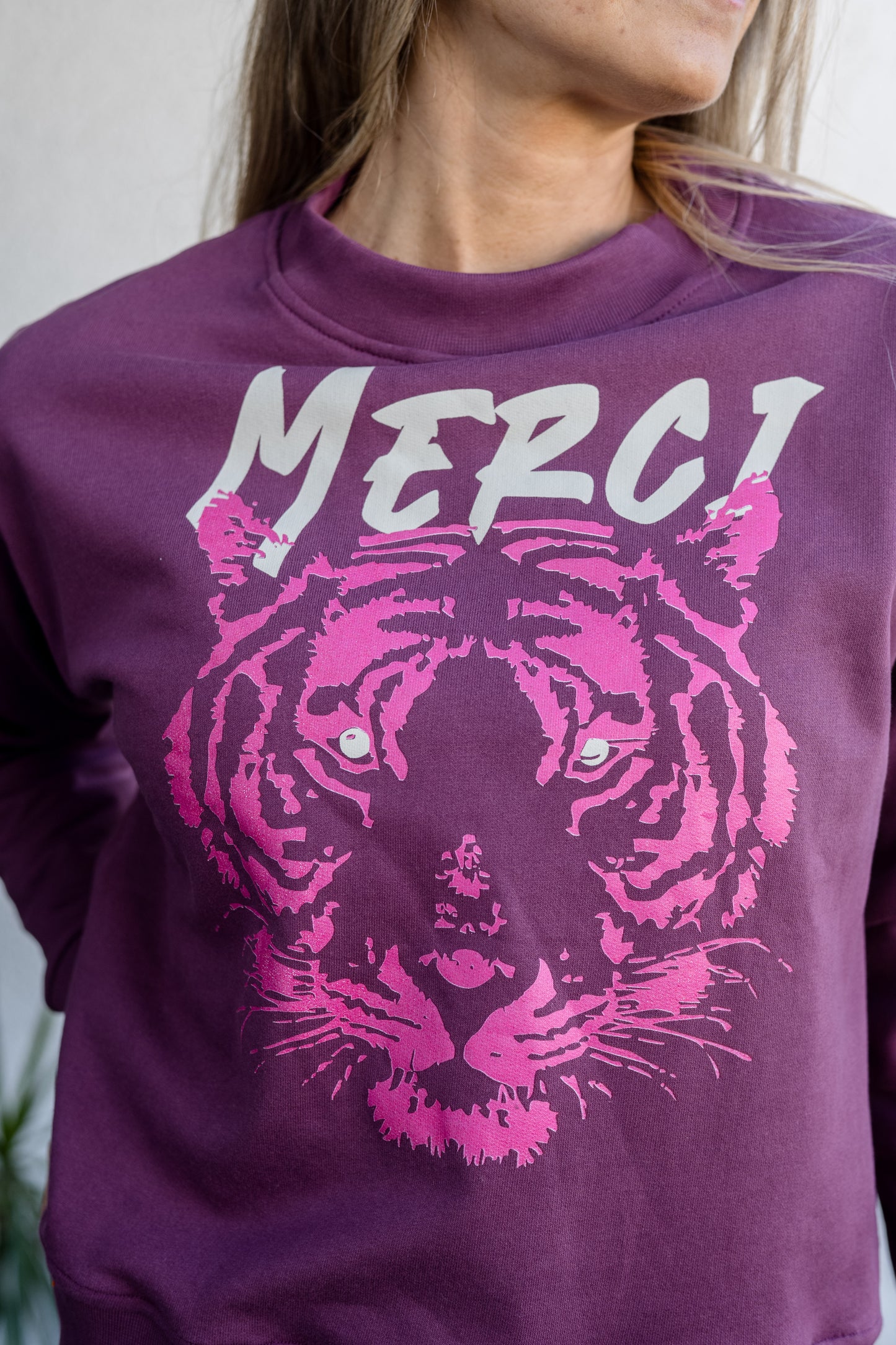 Polerón Merci Tigre Uva