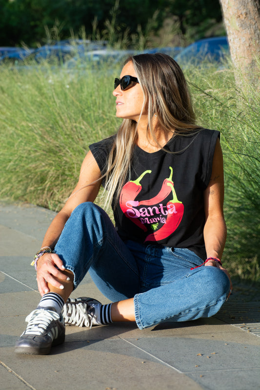 Polera manga corta Ajies