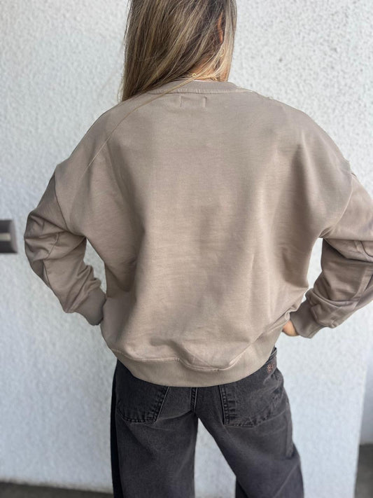🤎 Polerón Aimer Crop Arena