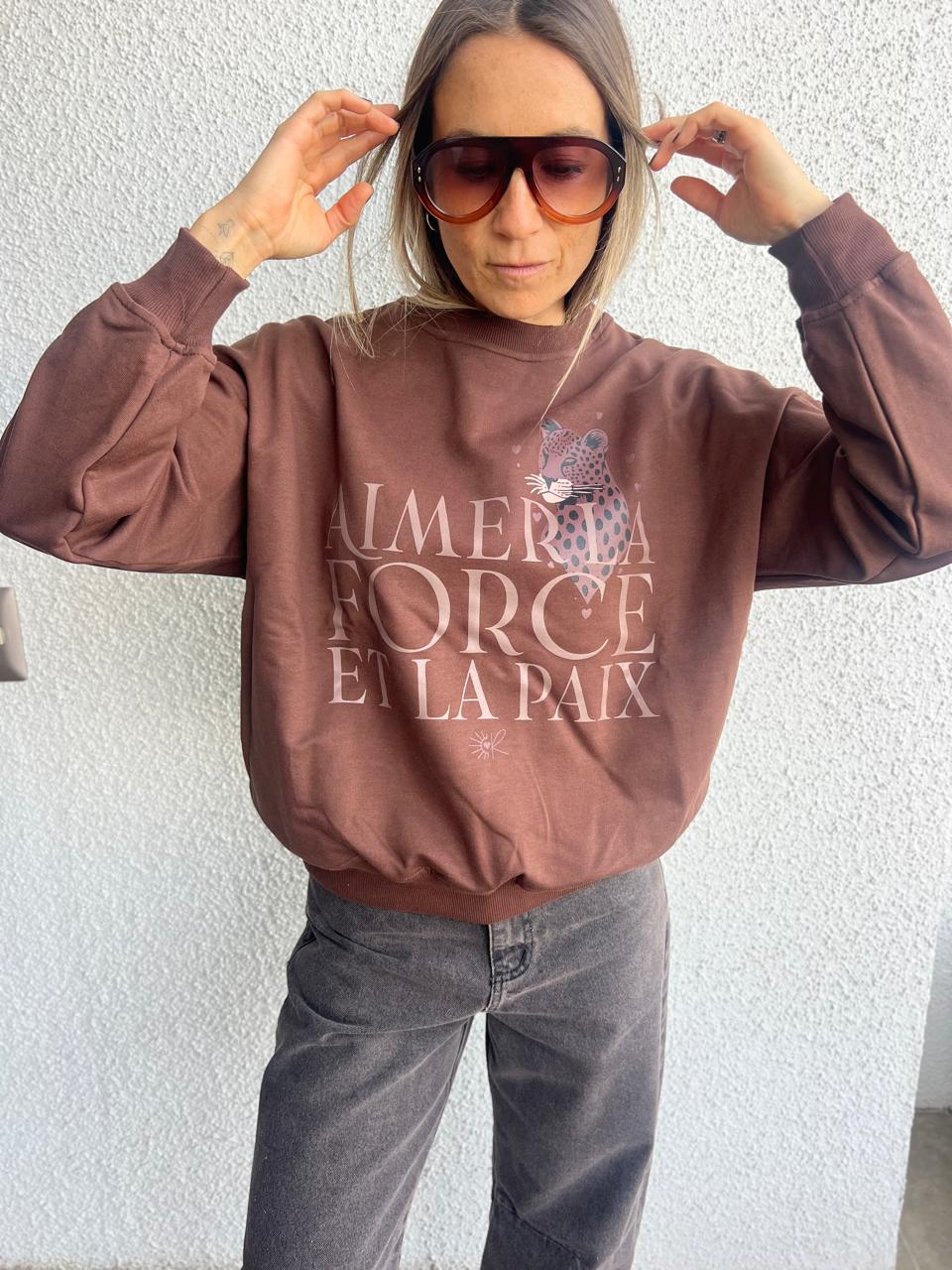 🤎 Polerón Aimer Café