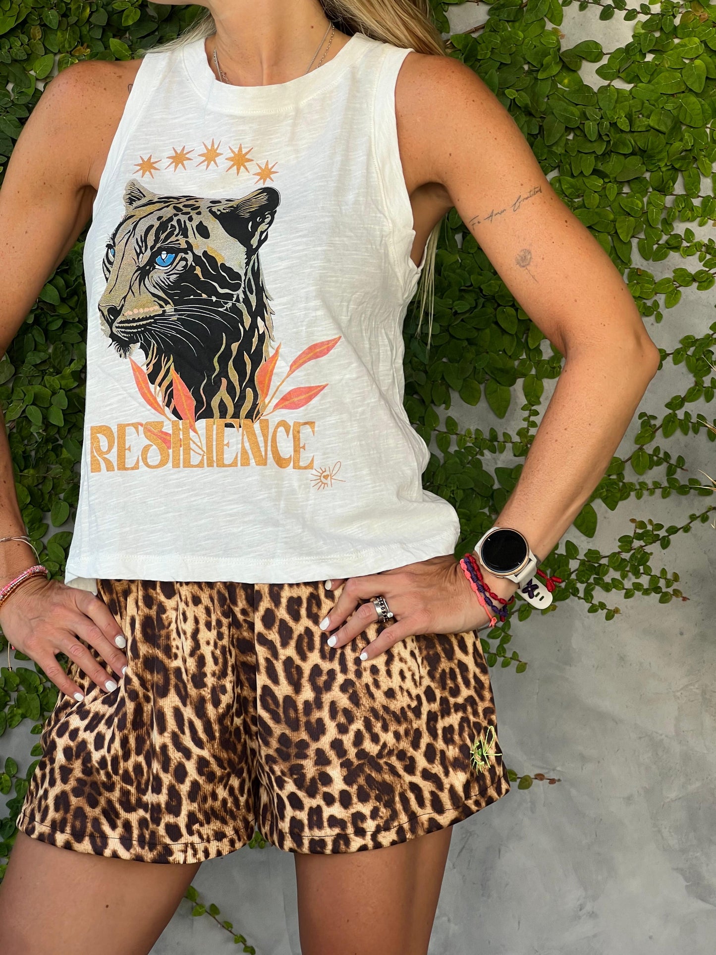 Polera sin manga chita crudo