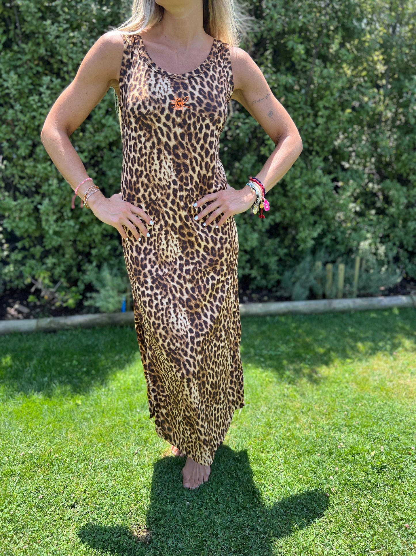 Vestido animal print