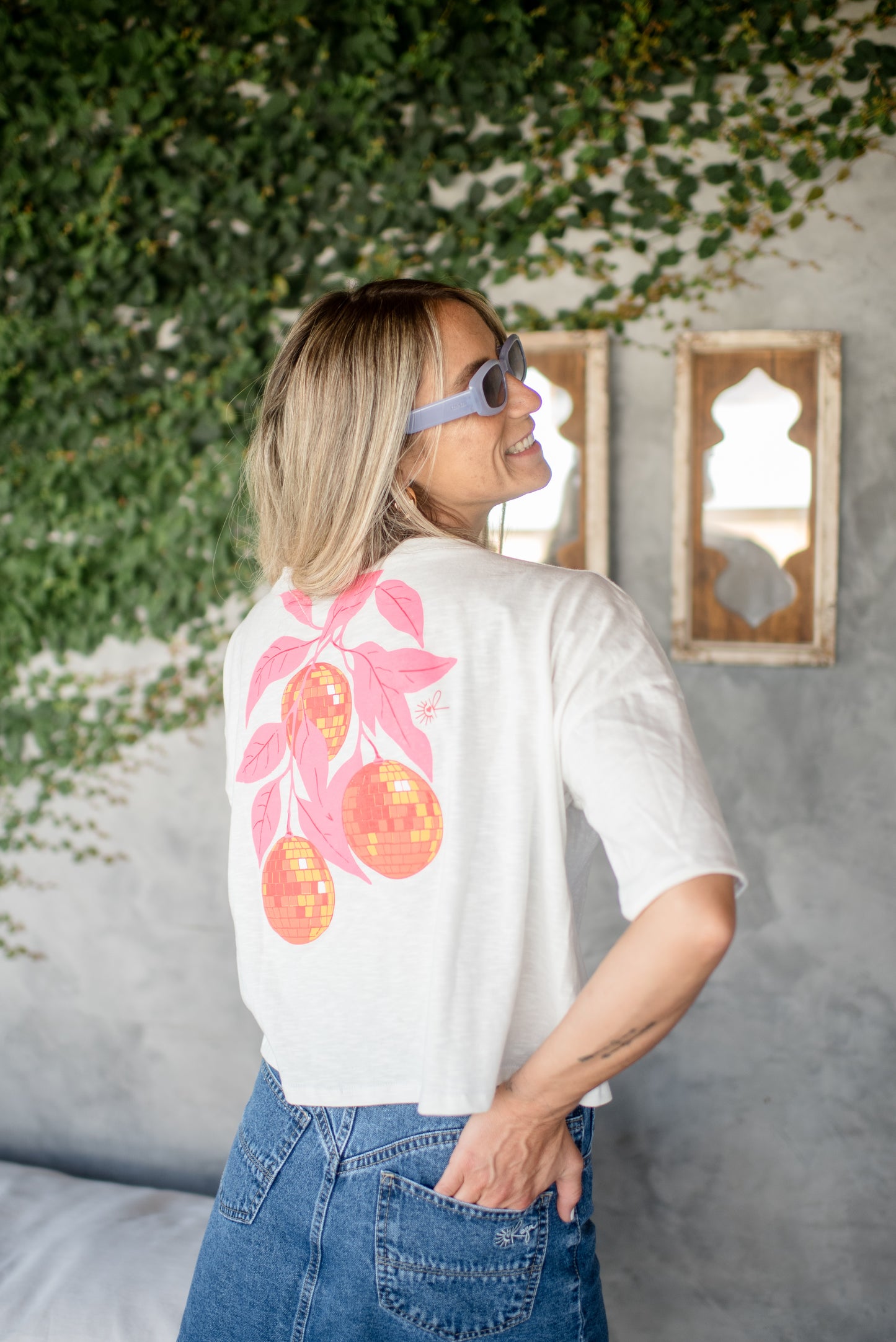 POLERA BLANCA PARADISO