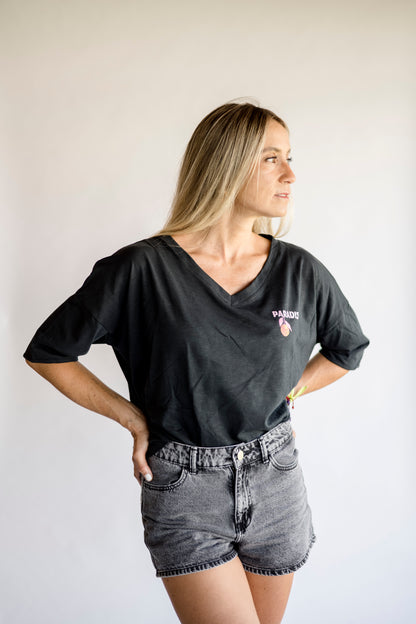 POLERA NEGRA PARADISO