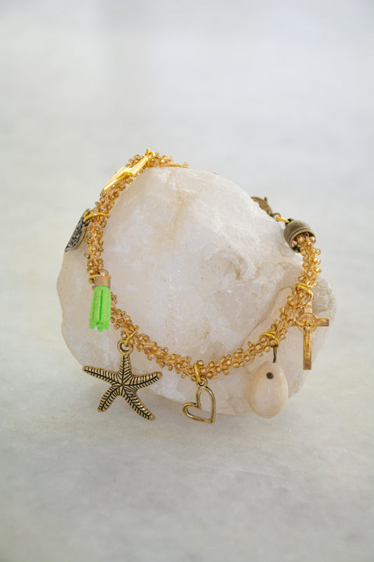Pulsera Dorado claro