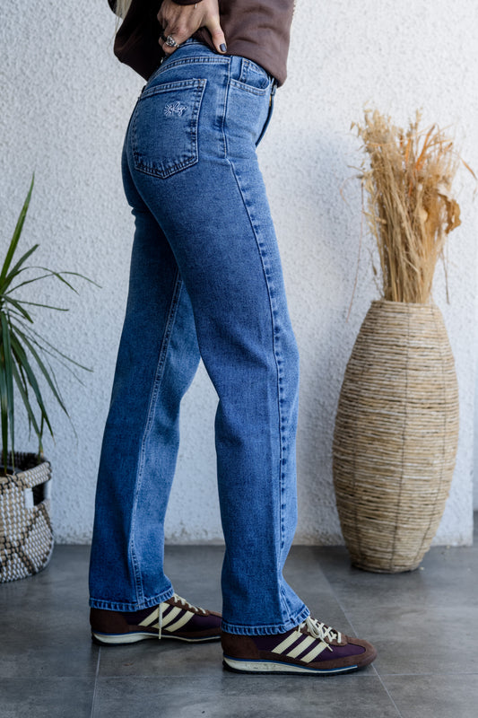 Jeans Straight Azul – Calce Recto Clásico