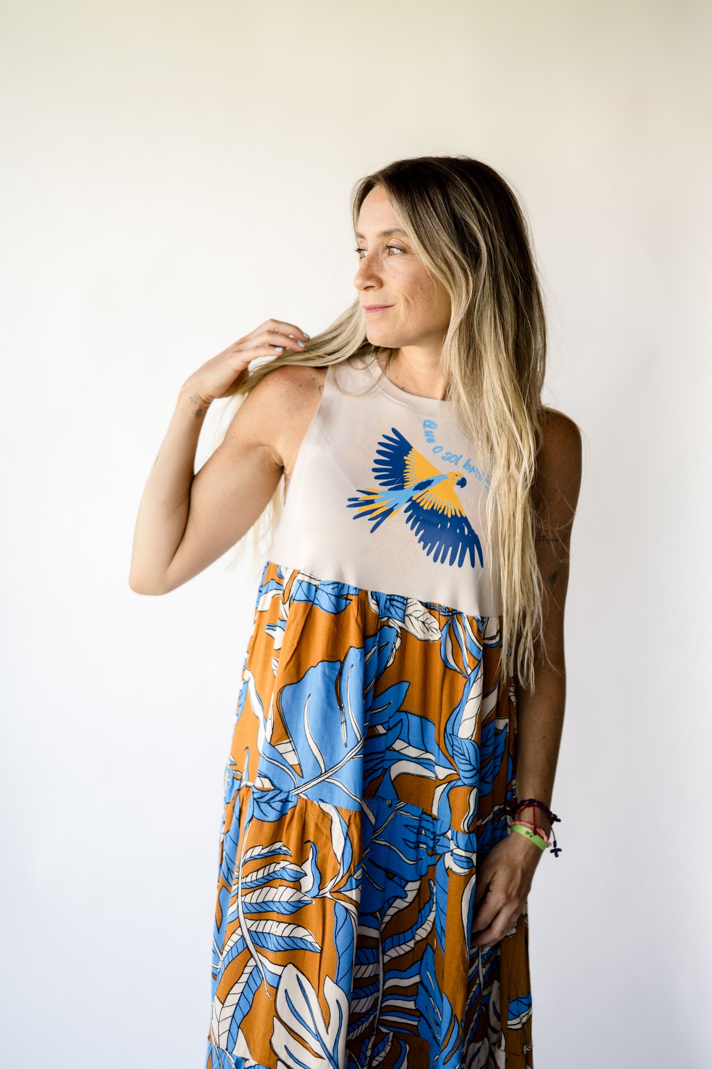 Vestido Estampado Oversize