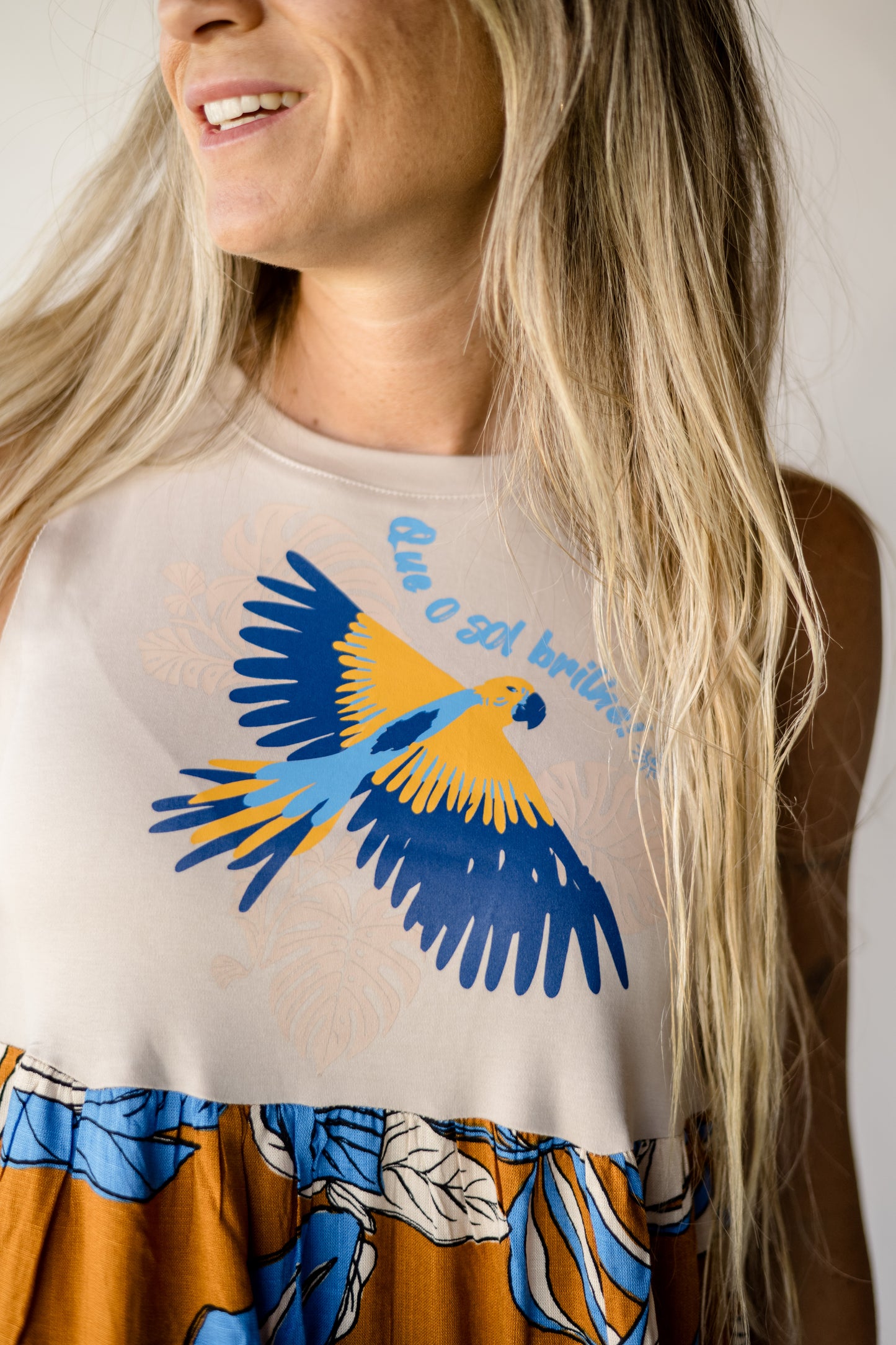 Vestido Estampado Oversize